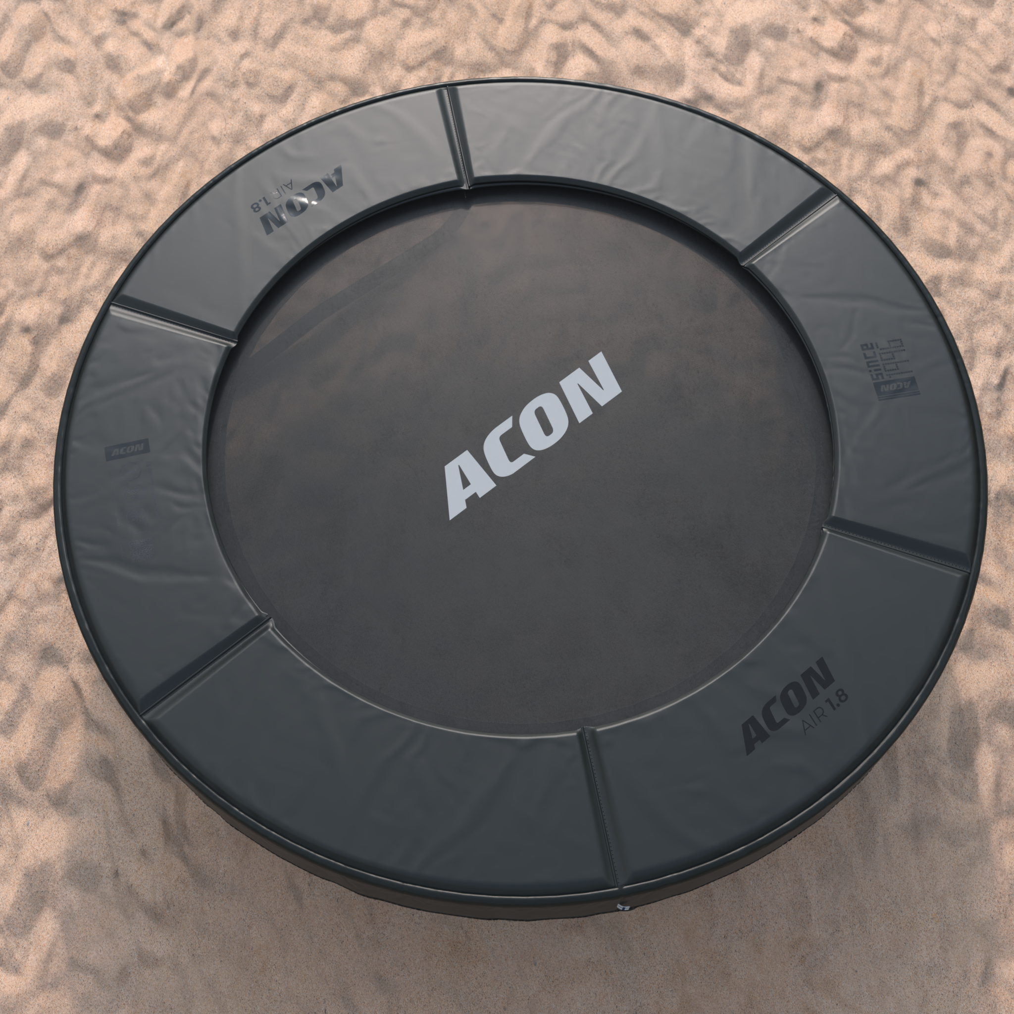 Acon Air 1.8m Trampoliini Black Edition