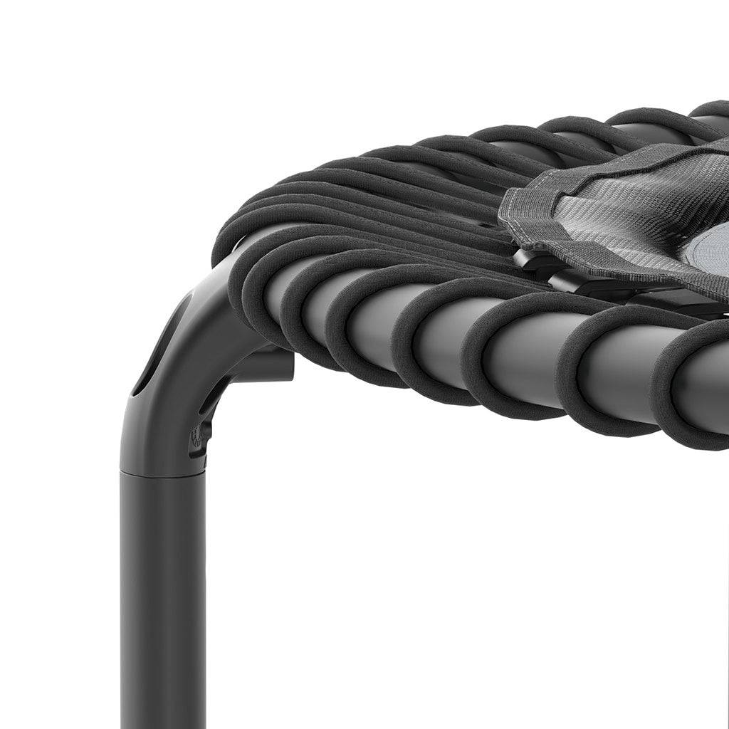 Lähikuva ACON FIT 1,12 m Trampoliini pyöreä, Musta.