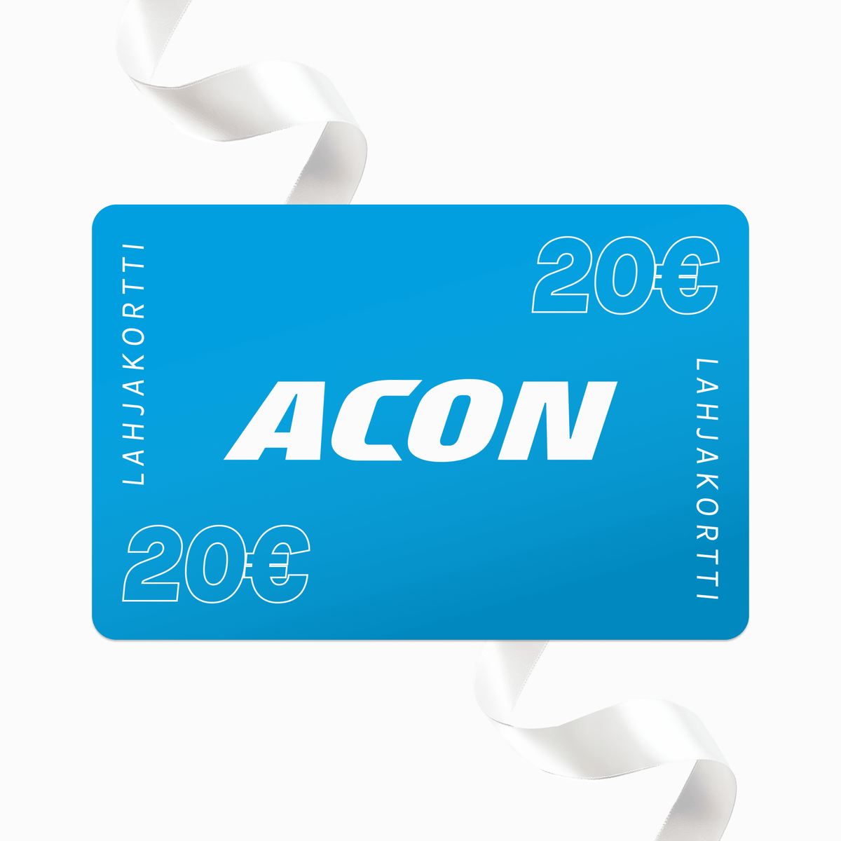 Acon-lahjakortti 20 euroa.