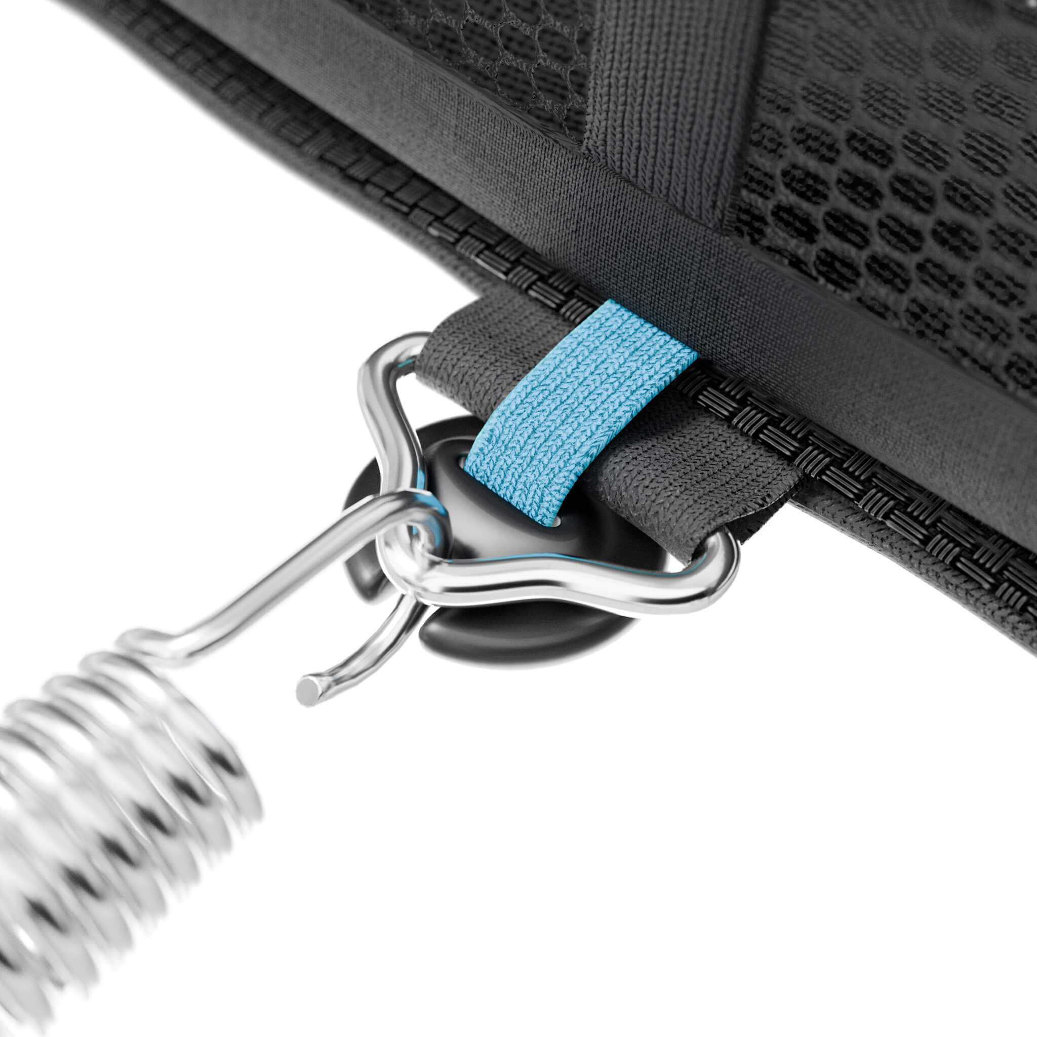 ACON Air 3,7m Pyöreä trampoliini turvaverkolla ja tikkailla (4)