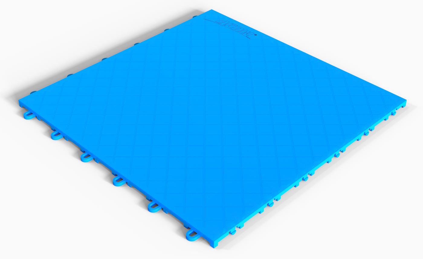 ACON Wave Floortile (sininen)