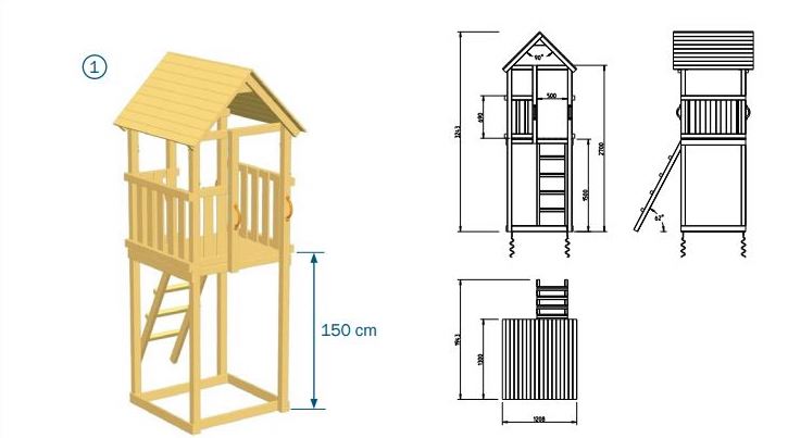 Torni Kiosk 2.0 -rakennussarja - acon-fi