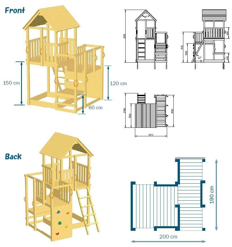 Torni Penthouse 2.0 -rakennussarja - acon-fi